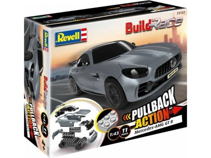 Build'n Race Mercedes-AMG GT R sivý 1/43