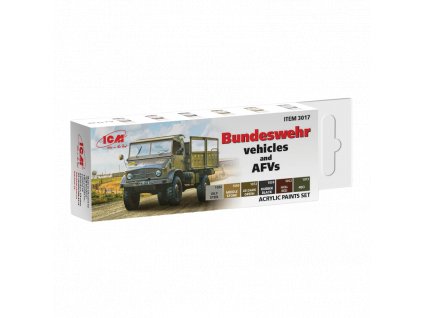 Farby sada ICM German military trucks