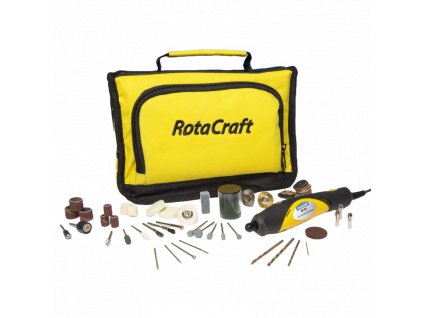 Rotacraft vrtací fréza RC18X + 75 nástrojů + pouzdro