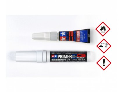 Tamiya CA Cement & Primer 3g PP/PE/POM/EVA