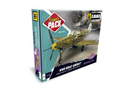 Sada farieb Super pack WW2 USAAF Aircraft
