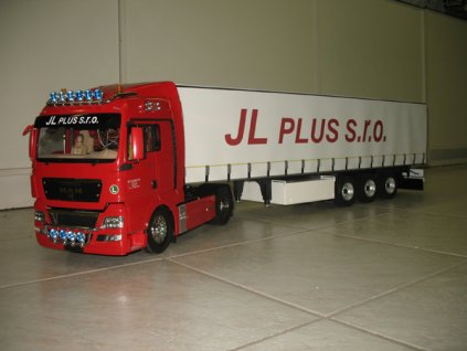 MAN TGX 18.540 4X2 XLX s návesom - stavba modelu na zákazku