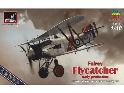 AR48001 1 48 Fairey Flycatcher early kit box
