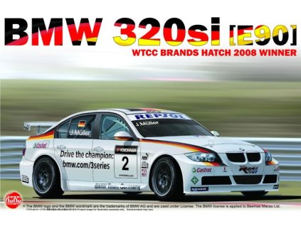 bmw 320 e90i wtcc brands hatch 2008 winner 1 24 PN24037 nunu 020