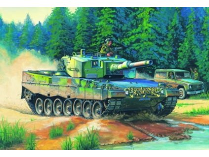 leopard 2 a4 main battle tank 1 35 hobby boss 82401 09