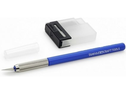 Tamiya Modeler's Knife Blue + 25 Blades