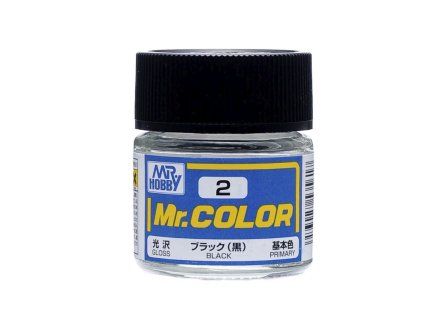 mr color 10 ml black