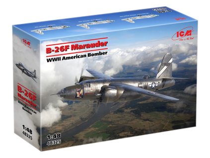 ICM 48325 martin b 26f marauder wwii american bomber 1 48 013