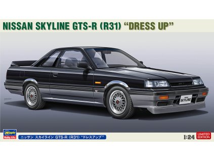 nissan skyline gts r dress up 1 24 20657 hasegawa 03