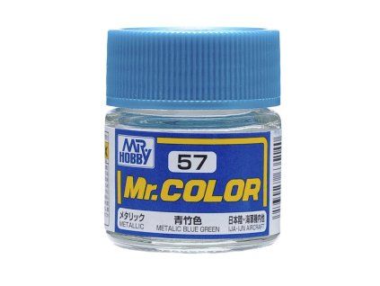 mr color 10 ml metallic blue green
