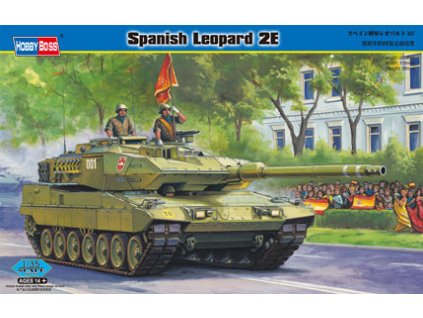 leopard 2e spanish mbt 1 35 hobby boss 82432 011