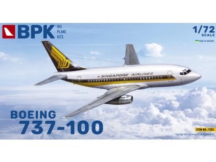 boeing 737 100 singapore airlines 1 72 7201 big panes kits 05