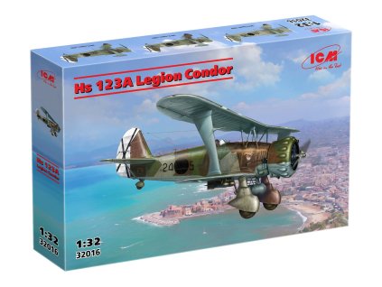 henschel hs 123a 1 legion condor 1 32 ICM 32016 010