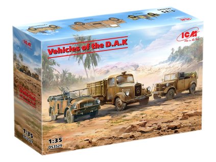 vehicles of the d a k deutsche afrika korps 1 35 ICM DS3529 022
