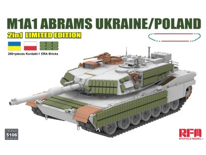 m1a1 abrams ukraine poland 2in1 limited edition 1 35 rm 5106 rye field model 04