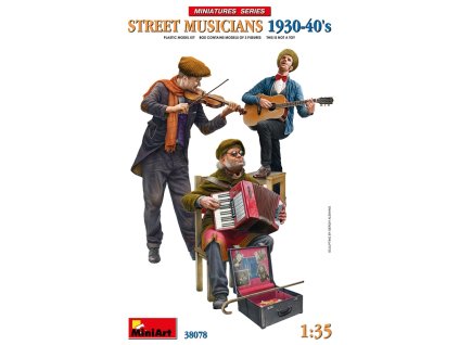Miniart 38078 street musicians 01