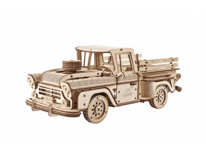 Ugears Pickup Lumberjack drevená stavebnica