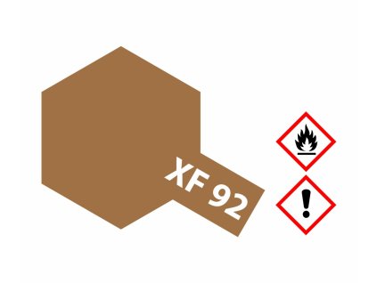 Farba Tamiya Acrylic MINI XF-92 - Yellow-Brown DAK 1941 10ml