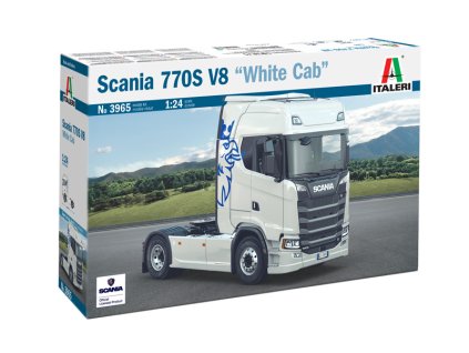 scania 770 s v8 white cab 1 24 3965 italeri 018