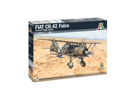 fiat cr 42 falco assa nig fighter 1 48 ITALERI 2842 010