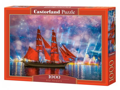 Red Frigate, Puzzle 1000  Castorland