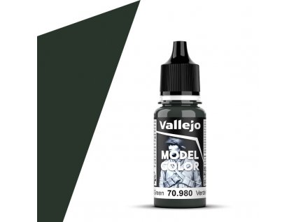 Barva Vallejo Model Color - Black Green 17ml