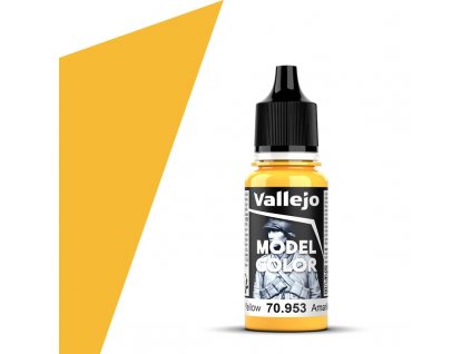 Farba Vallejo Model Color - Flat Yellow 17ml