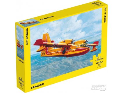 Heller 20370 puzzle canadair 01