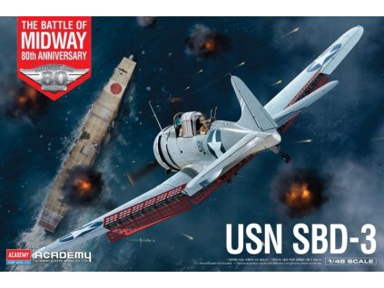 Academy 12345 USN SBD 3 Dauntless 01