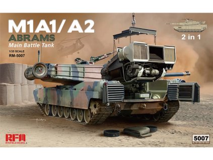 M1A1/A2 Abrams Main Battle Tank 2in1 1/35