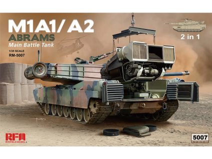 M1A1/A2 Abrams Main battle Tank 2in1 1/35