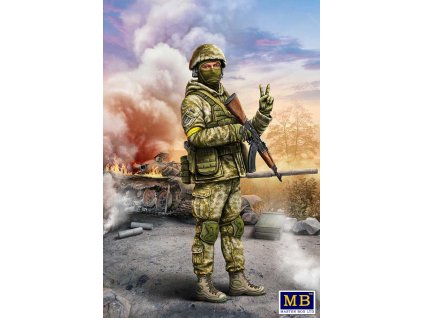 Ukrainian soldier, Defence of Kyiv, March 2022 1/24
