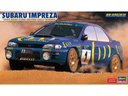 Subaru Impreza, 1994 Hong-Kong - Bejing Rally 1/24 Hasegawa