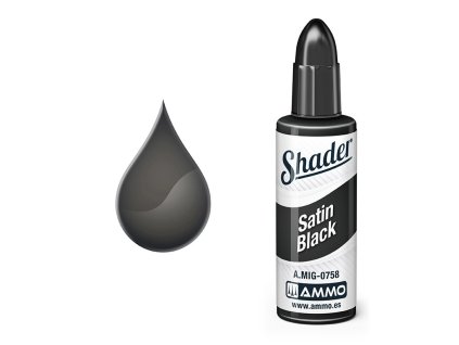 matt shader satin black amig 0758