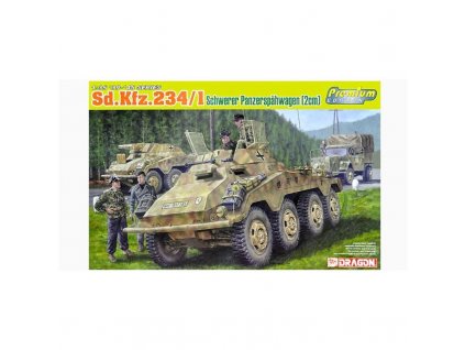 dragon 6879 135 sdkfz2341 schwerer panzerspaehwagen 2cm premium edition