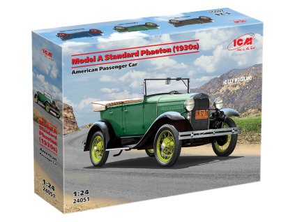 model a standard phaeton 1930s american passenger car 1 24 ICM 24051 09