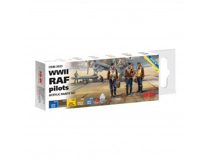 ICM Acrylic Paint Set - WWII RAF Pilots 6x12ml