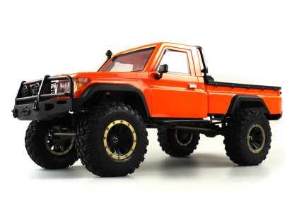 amewi rc amxrock rcx8p scale crawler pick up orange 1 8 rtr AMEWI 22468 010