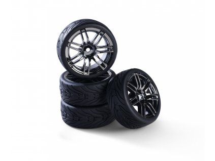 Carson Radsatz 14 Speichen-Design (4) Rauchgrau 1/10