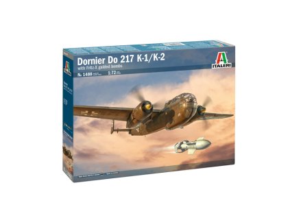 dornier do 217 k 1 k 2 with fritz x 1 72 ITALERI 1488 08