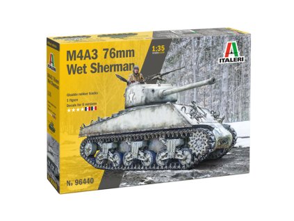 m4a3 wet sherman 1 35 ITALERI 96440 012