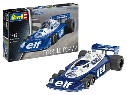 tyrrel p34 2 6 wheeler 1 32 REVELL 07741 010