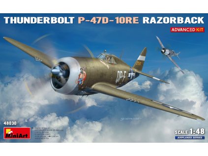 republic p 47d 10re thunderbolt razorback 1 48 MINIART 48030 022