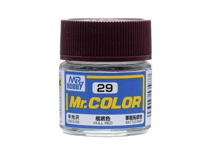 mr color 10 ml hull red
