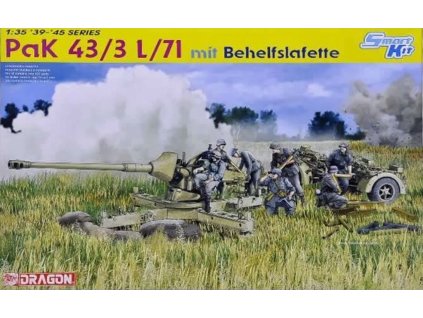 PaK 43/3 L/71 with Behelfslafette 1/35