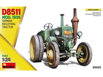 german industrial tractor d8511 mod 1936 1 24 MINIART 24005 013
