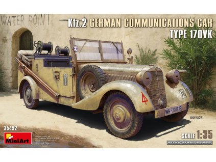 kfz 2 german communications car type 170vk 1 35 MINIART 35492 012