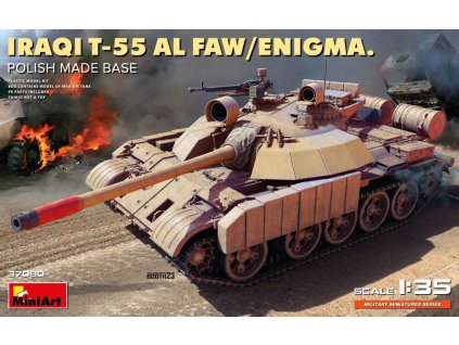 iraqi t 55al faw enigma polish 1 35 MINIART 37080 040