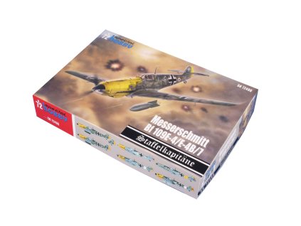 messerschmitt bf 109e 4 7 staffelkapitane 1 72 SPECIALHOBBY 100 SH72496 015