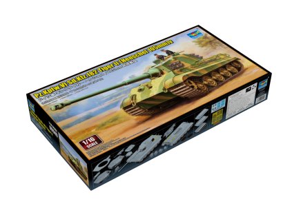 pz kpfw vi sd kfz 182 tiger ii henschel 105mm 1 16 TRUMPETER 00949 033